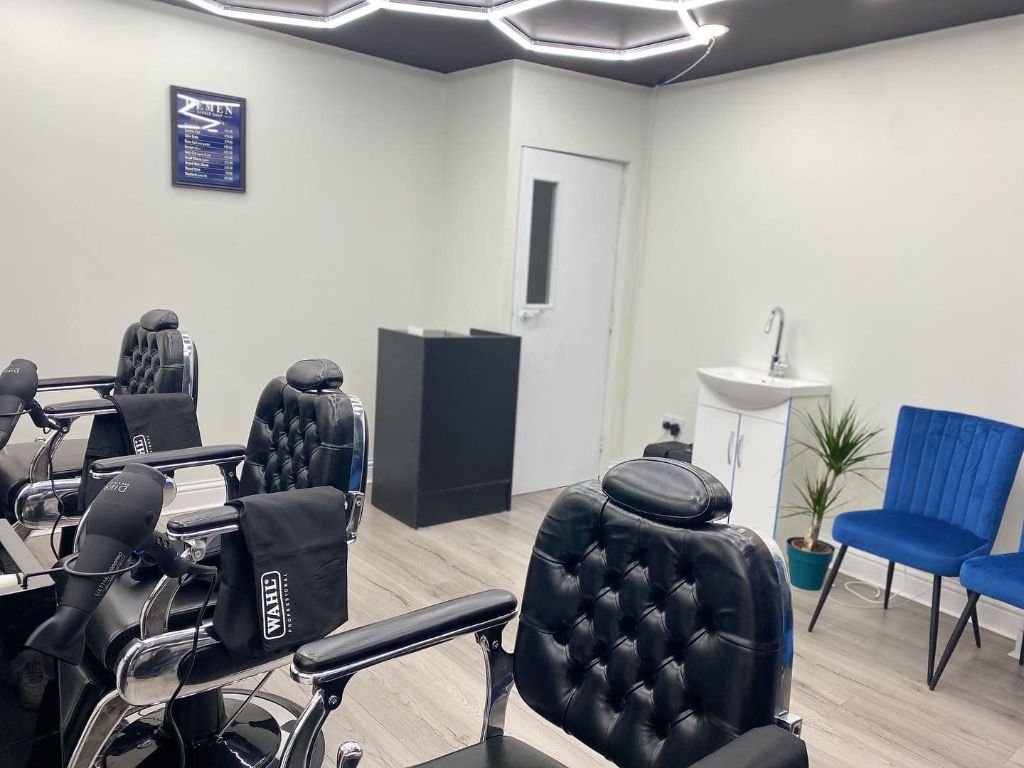 Barber shop interior