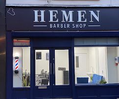 Hemen Barber Shop Logo